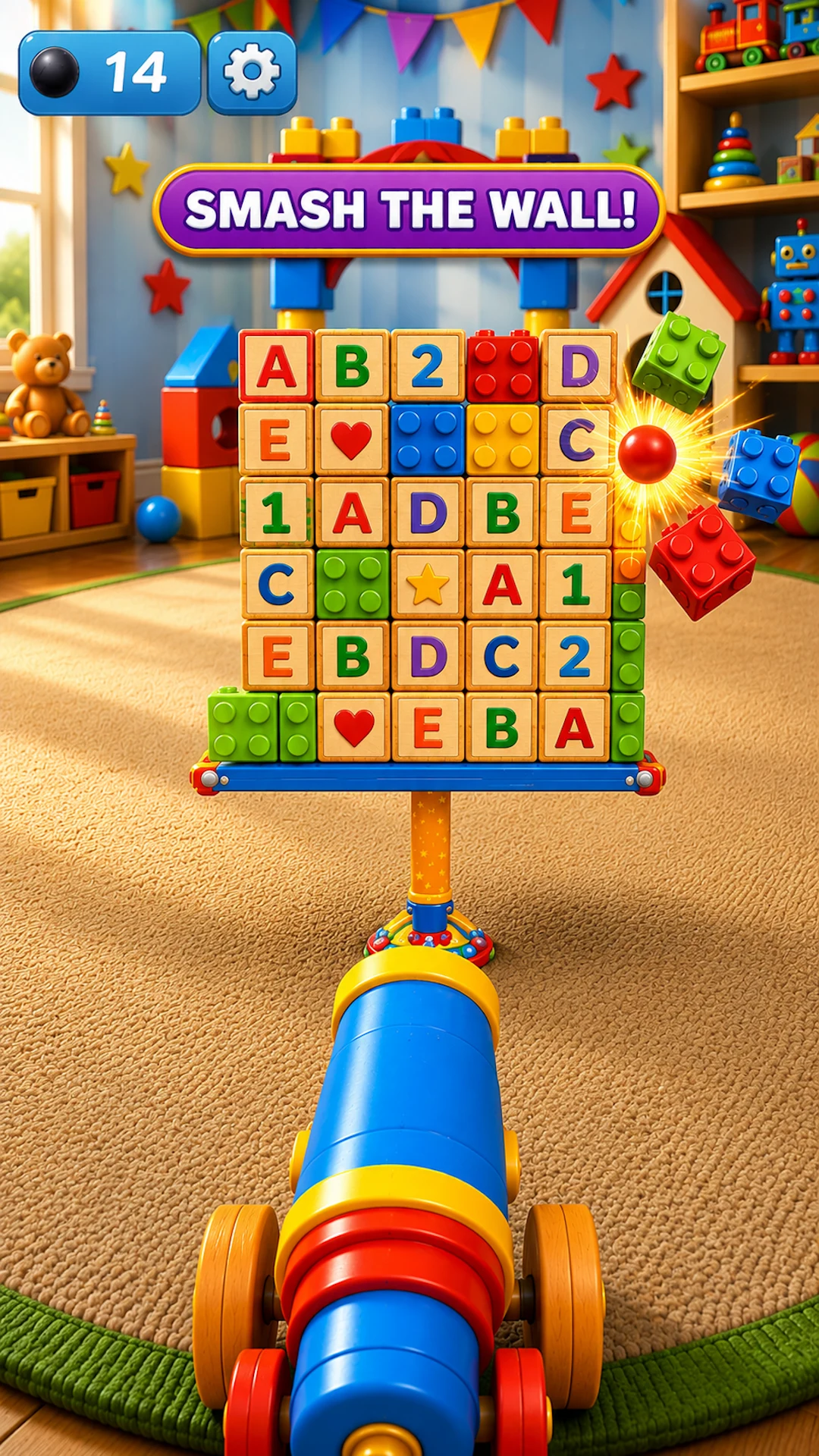 Toy Smash: Cannon Blast Puzzle screenshot