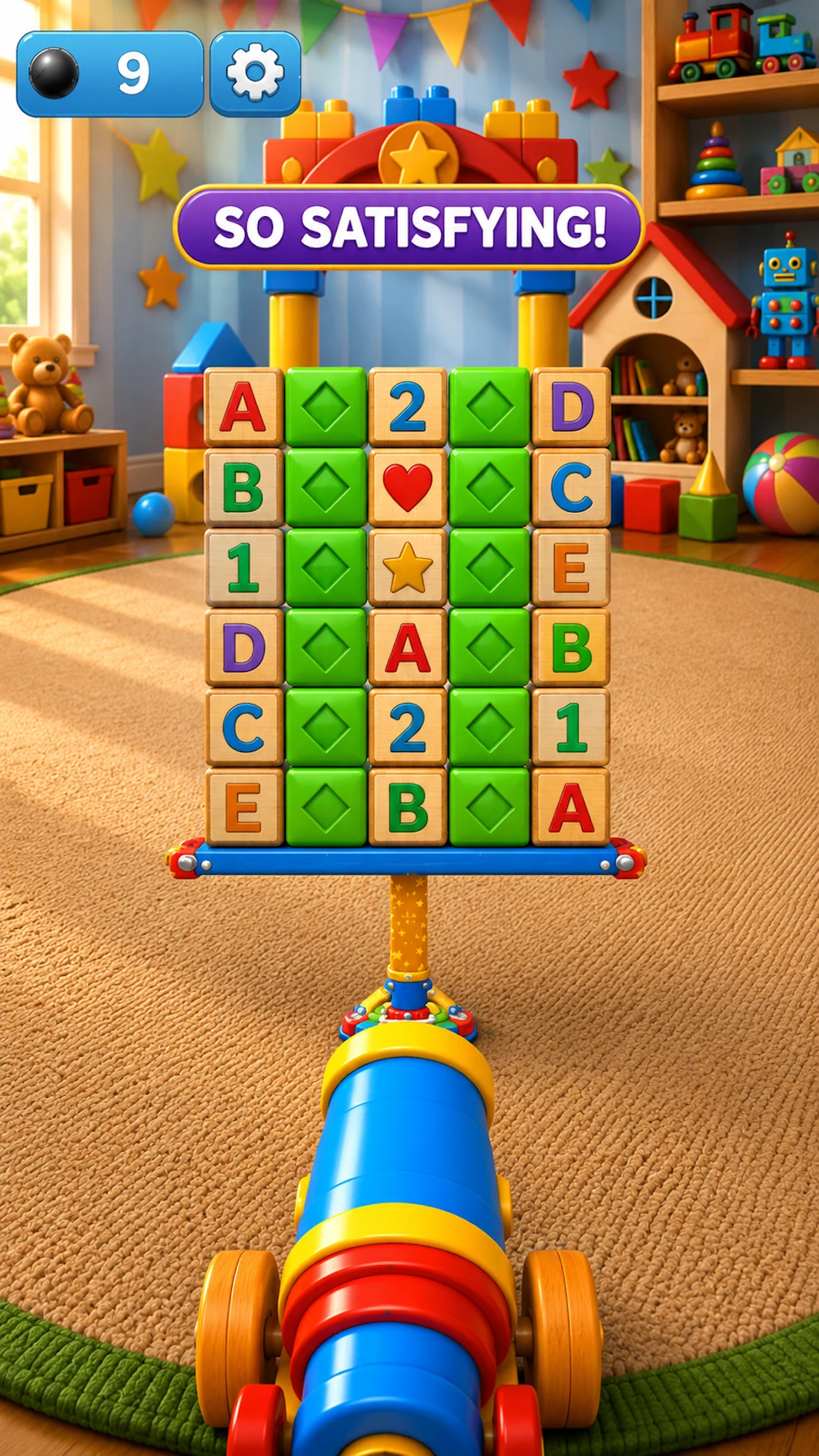 Toy Smash: Cannon Blast Puzzle screenshot